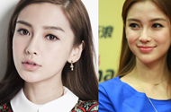 Angelababy被爆整容疑似下巴有假体